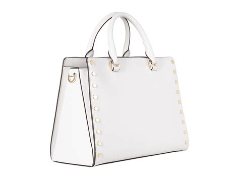 michael michael kors sylvie large studded leather satchel|Michael Kors outlet satchel.